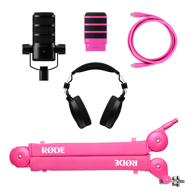 قیمت خرید فروش پکیج پادکست رود RODE USB Podcast Expansion Kit Pink 