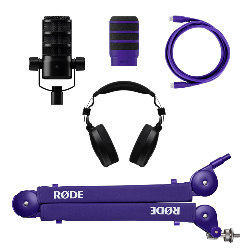 قیمت خرید فروش پکیج پادکست رود RODE USB Podcast Expansion Kit Purple