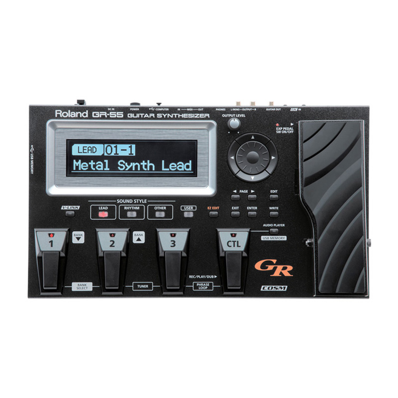 قیمت خرید فروش مولتی افکت رولند Roland GR-55GK Black