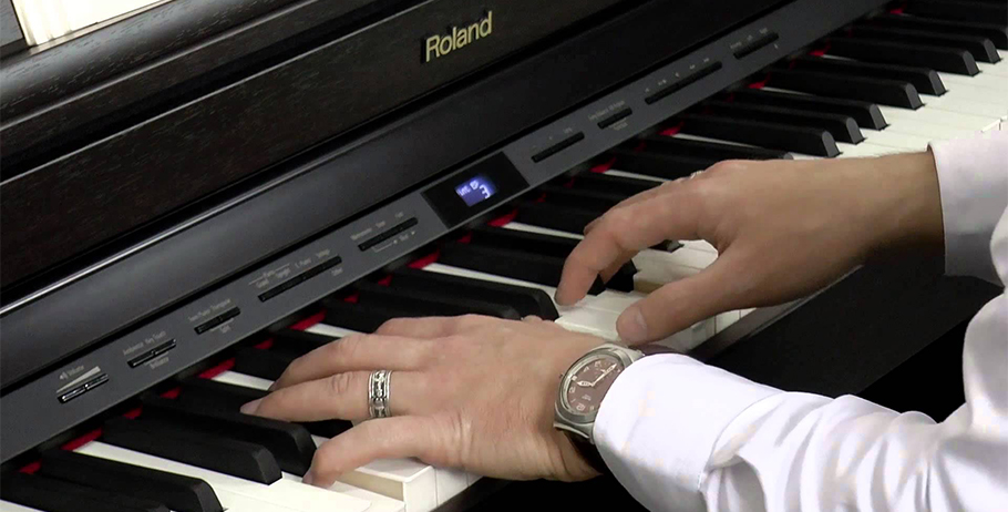 Roland HP504-RW پیانو دیجیتال