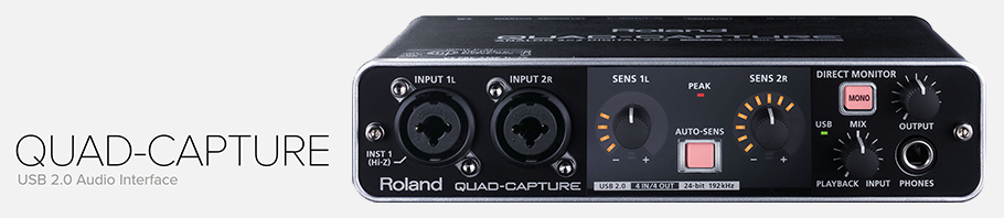 Roland Quad-Capture کارت صدا