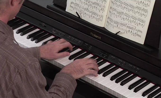 Roland RP302-Rosewood پیانو دیجیتال
