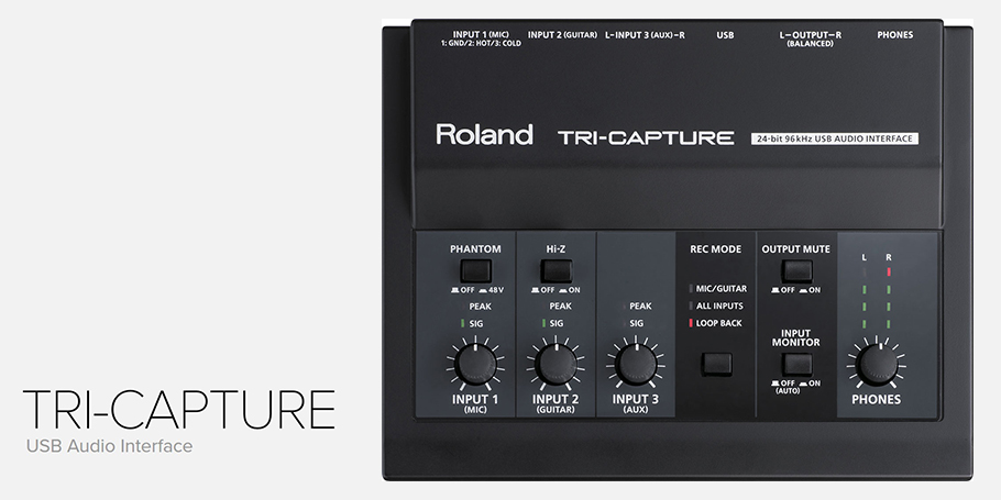 Roland Tri-Capture کارت صدا