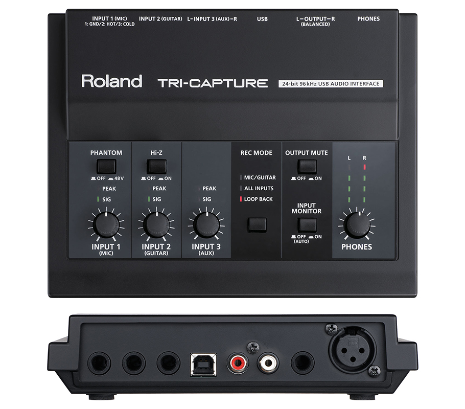 Roland Tri-Capture کارت صدا