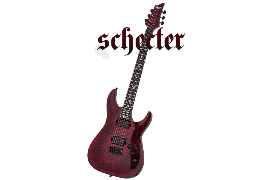 گیتار الکتریک Schecter C-1 Apocalypse Red Reign SKU #3055