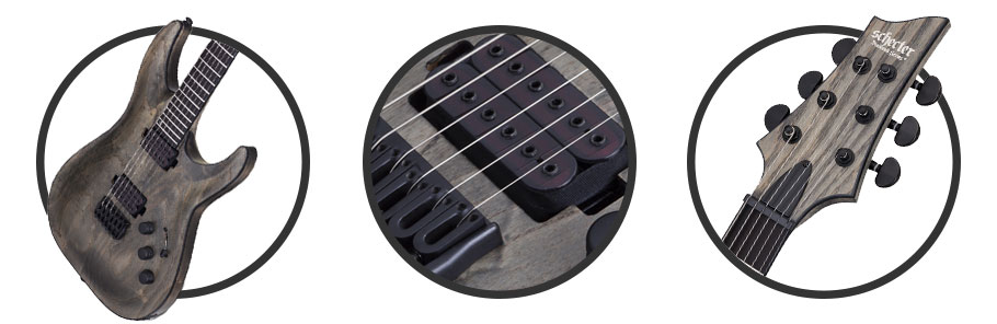 گیتار الکتریک Schecter C-1 Apocalypse SKU #1300