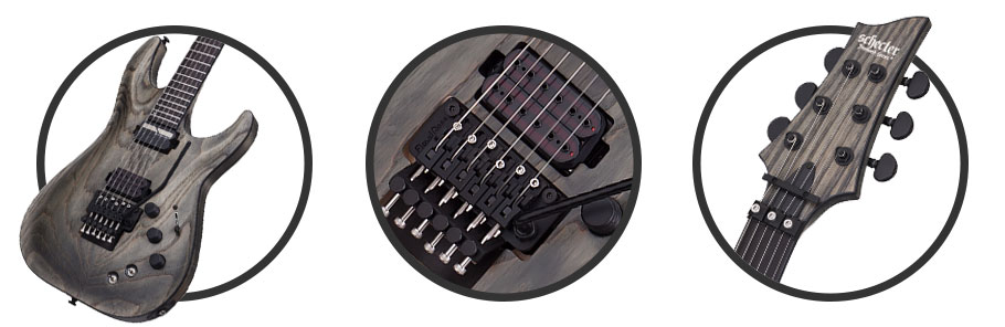 گیتار الکتریک Schecter C-1 FR S Apocalypse SKU #1302