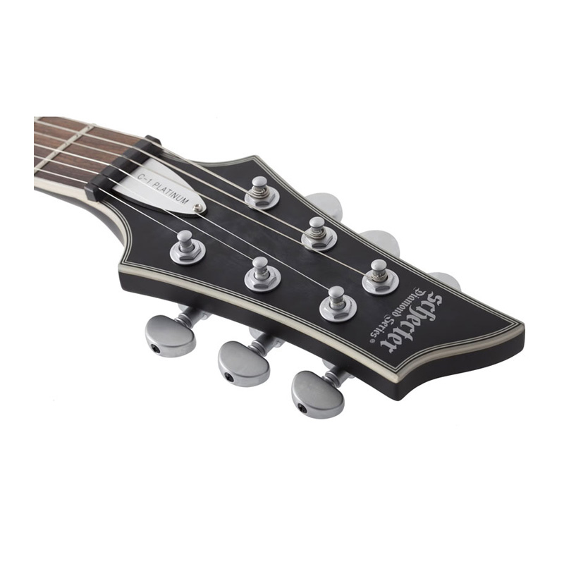 گیتار الکتریک شکتر Schecter C 1 Platinum See Thru Black Satin