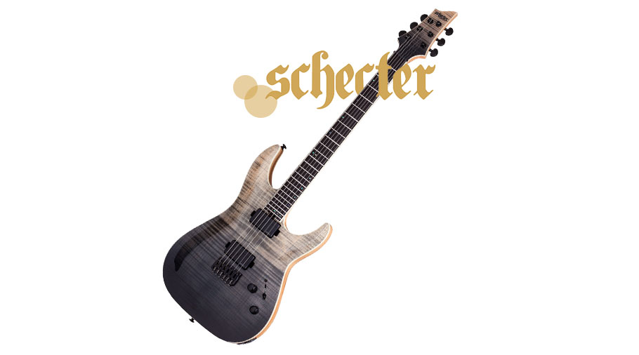 گیتار الکتریک Schecter C-1 SLS Elite Black Fade Burst
