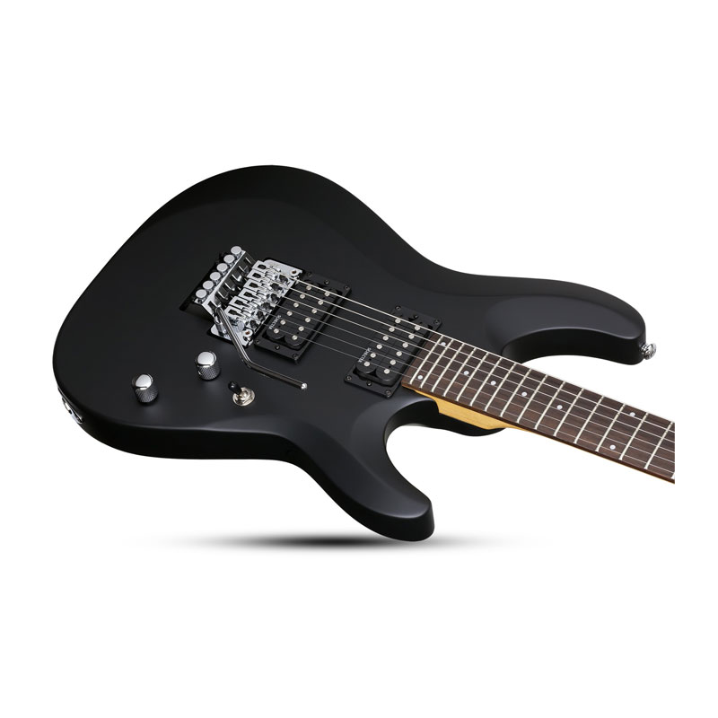 گیتار الکتریک شکتر Schecter C 6 FR Deluxe Satin Black