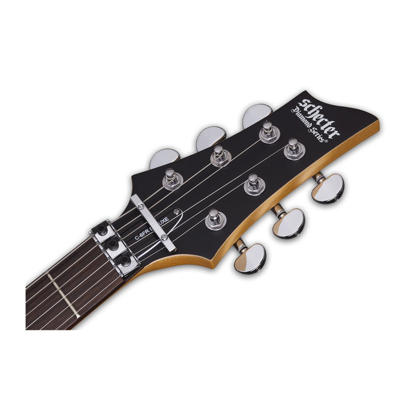 گیتار الکتریک شکتر Schecter C 6 FR Deluxe Satin Black