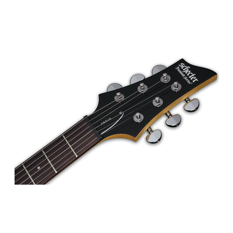 گیتار الکتریک شکتر Schecter C 6 Plus Charcoal Burst