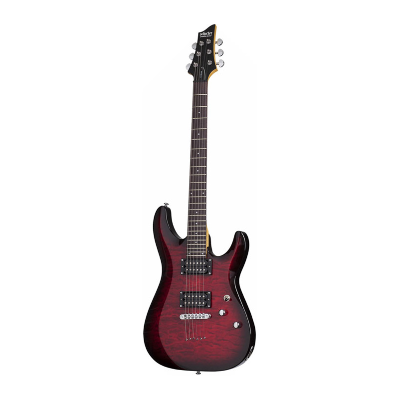 قیمت خرید فروش گیتار الکتریک شکتر Schecter C 6 Plus See Thru Cherry Burst