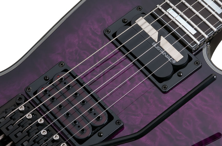 گیتار الکتریک Schecter E 1 FR S Special Edition Trans Purple Burst