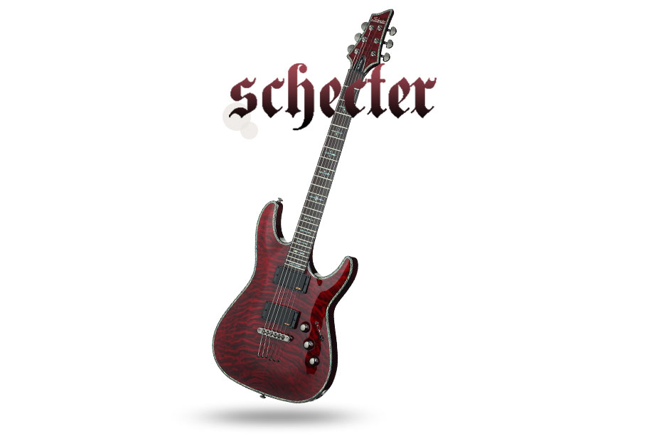 گیتار الکتریک Schecter Hellraiser C-1 BCH SKU #1788
