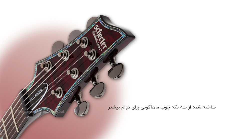 گیتار الکتریک Schecter Hellraiser C-1 BCH SKU #1788