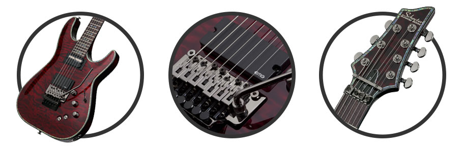 گیتار الکتریک Schecter Hellraiser C-1 FR S SKU #1826