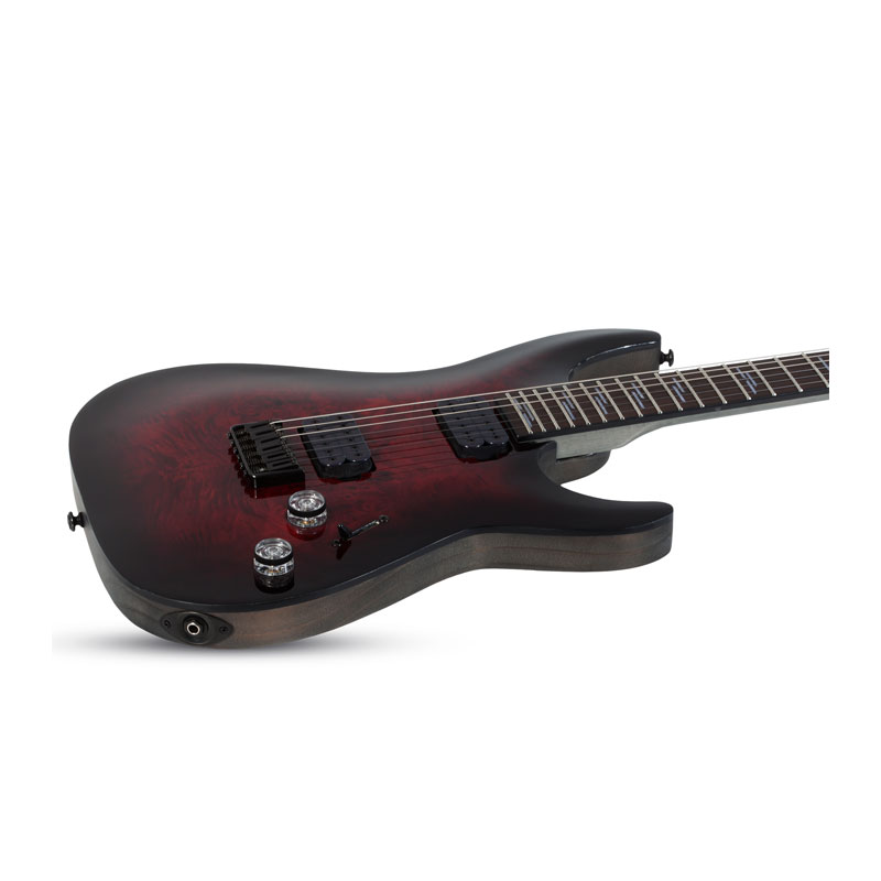 گیتار الکتریک شکتر Schecter Omen Elite-6 - Black Cherry Burst SKU #2450