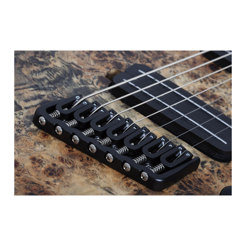 گیتار الکتریک شکتر Schecter Reaper-7 Multiscale - Satin Charcoal Burst SKU #1509