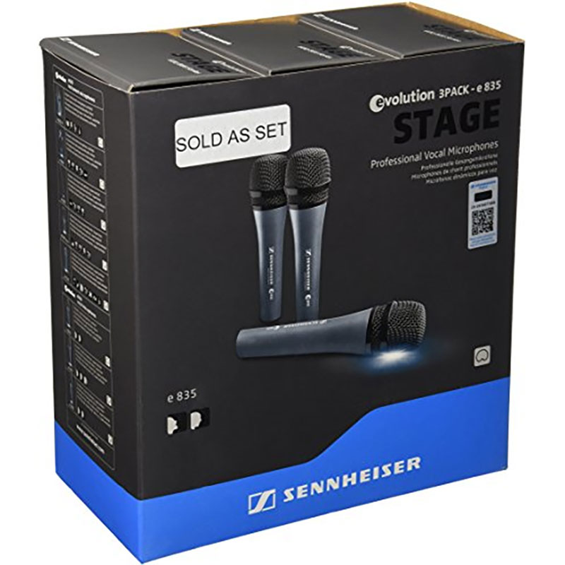 میکروفن با سیم سنهایزر Sennheiser Evolution 3 pack-e835