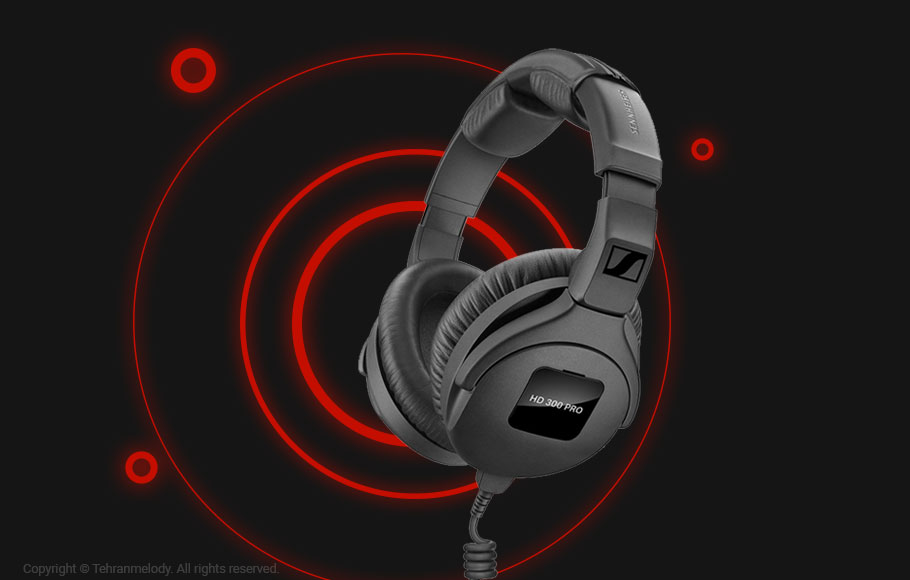 هدفون Sennheiser HD 300 Pro