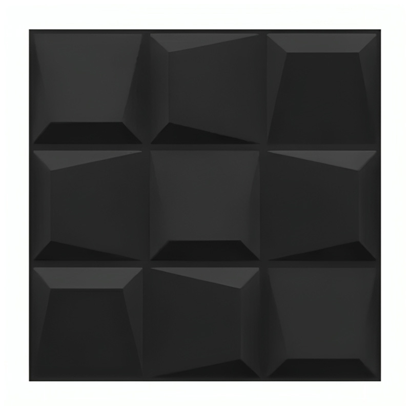 قیمت خرید فروش پنل آکوستیک شاینینگ ساند Shining Sound PVC Sound Diffusion Panel 01 Black