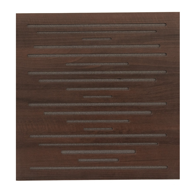 قیمت خرید فروش پنل آکوستیک شاینینگ ساند Shining Sound Wave Wood Walnut
