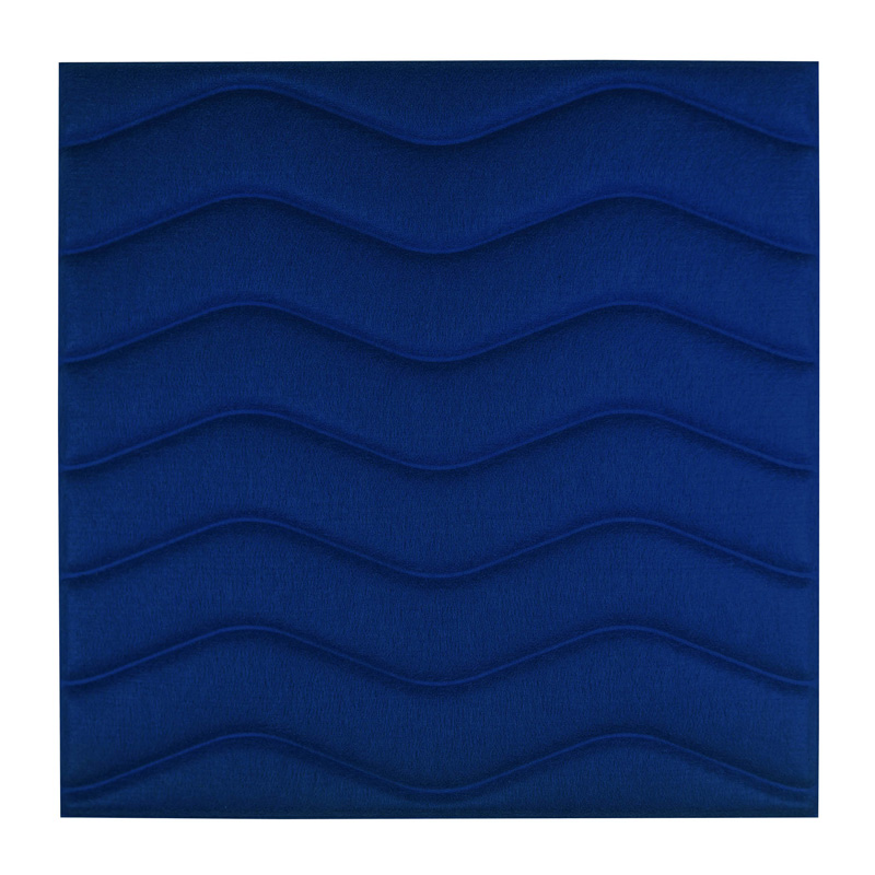 قیمت خرید فروش پنل آکوستیک شاینینگ ساند Shining Sound Wool Panel Waves Carbon Blue