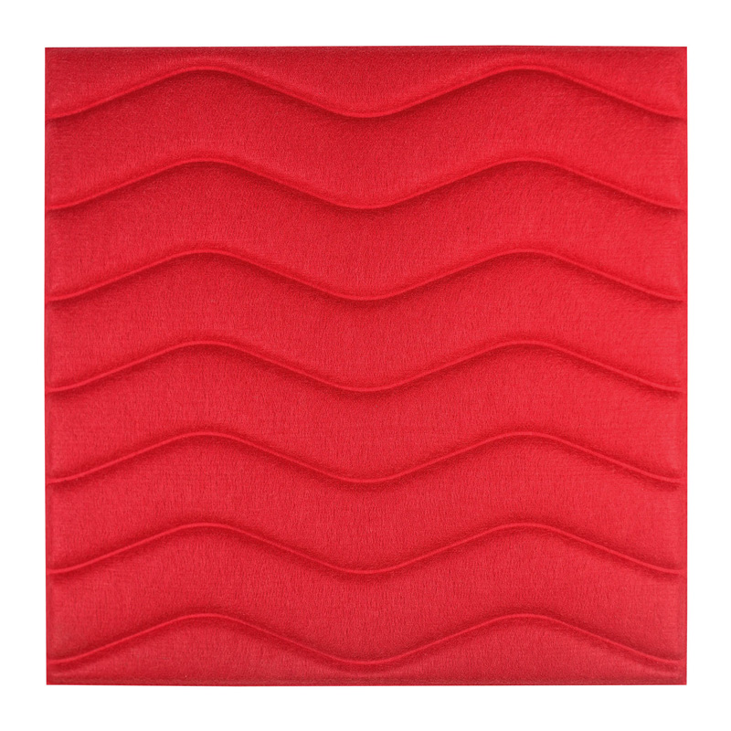 قیمت خرید فروش پنل آکوستیک شاینینگ ساند Shining Sound Wool Panel Waves Red