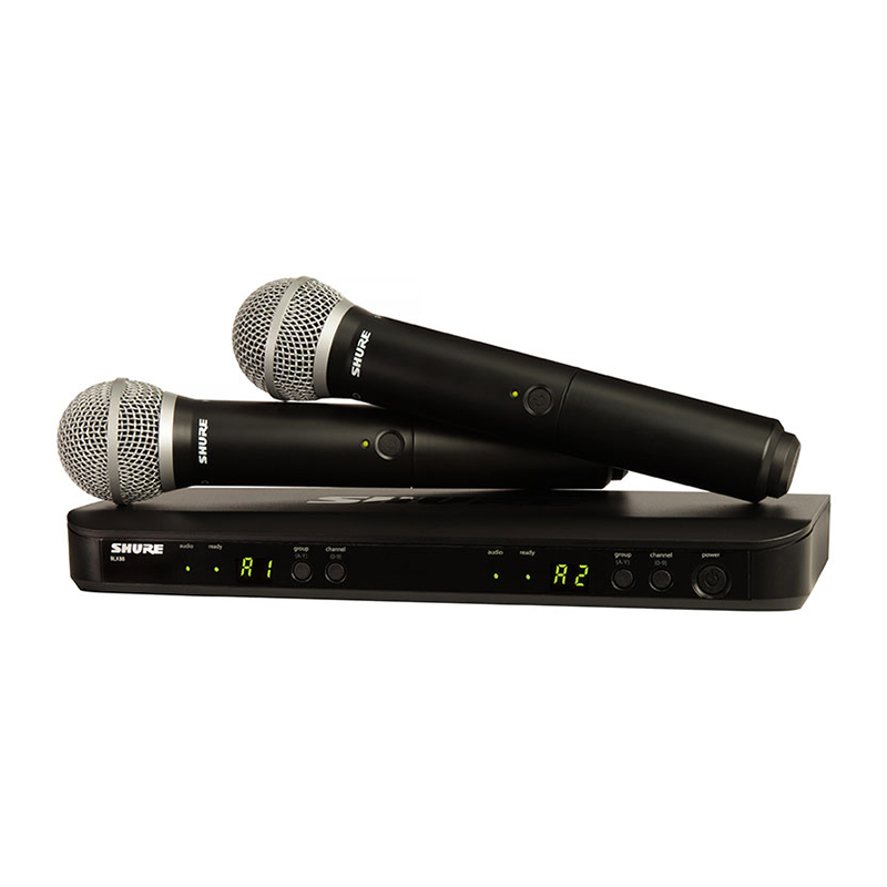 قیمت خرید فروش میکروفن بیسیم شور Shure BLX288/SM58