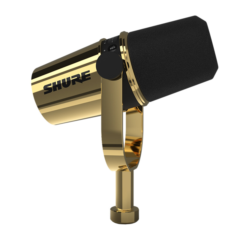 قیمت خرید فروش میکروفن یو اس بی شور Shure MV7 - Gold
