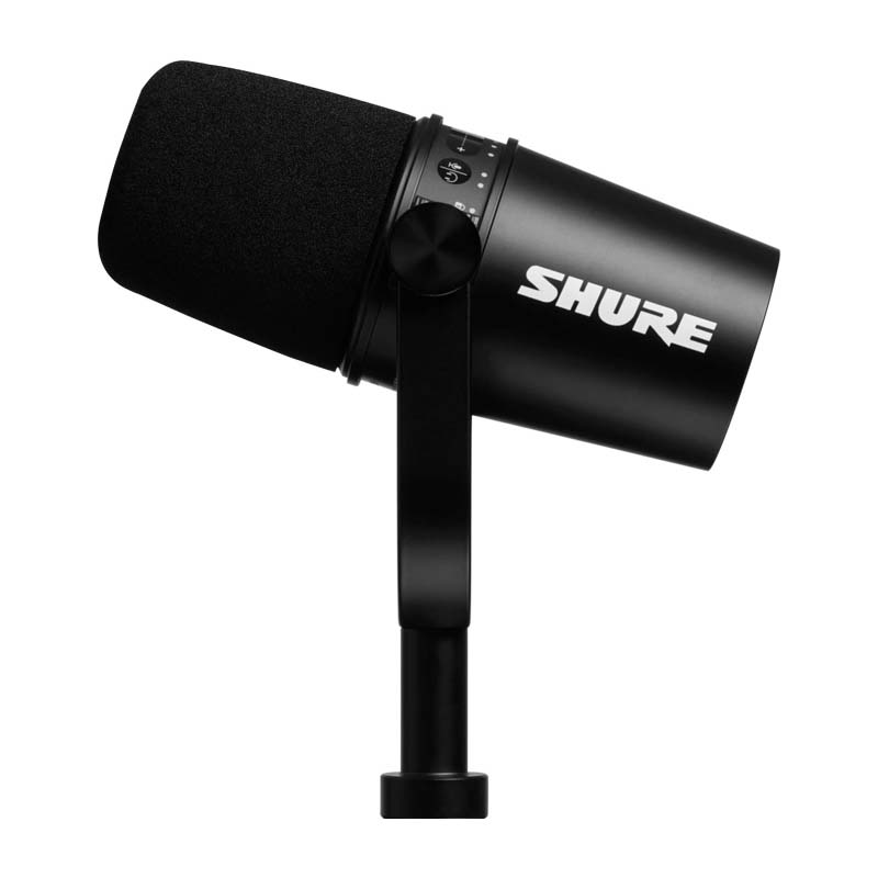 میکروفن یو اس بی شور Shure MV7 K Stand bundle