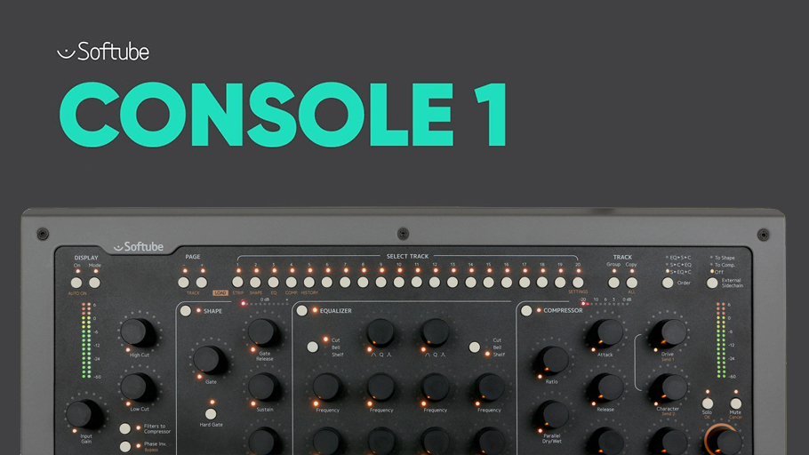کنترلر نرم افزار Softube Console 1 MKII