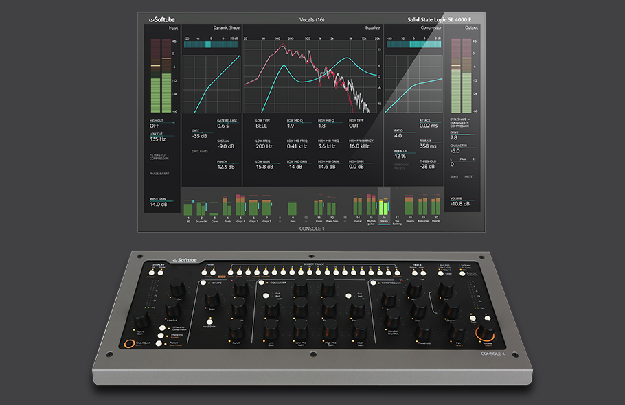 کنترلر نرم افزار Softube Console 1 MKII