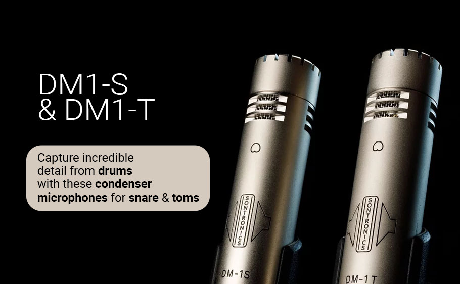 میکروفون استودیویی Sontronics DM-1S & DM-1T