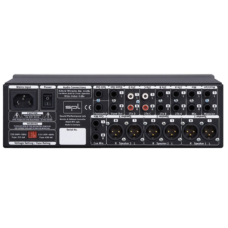 کنترلر صدا اس پی ال SPL MTC - Monitor & Talkback Controller