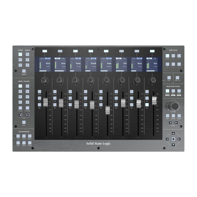 قیمت خرید فروش کنترلر نرم افزار اس اس ال Solid State Logic UF8