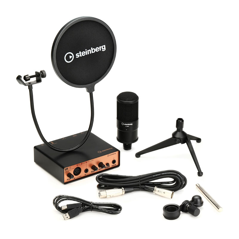 قیمت خرید فروش کارت صدا اشتنبرگ Steinberg UR12B Podcast Starter Pack