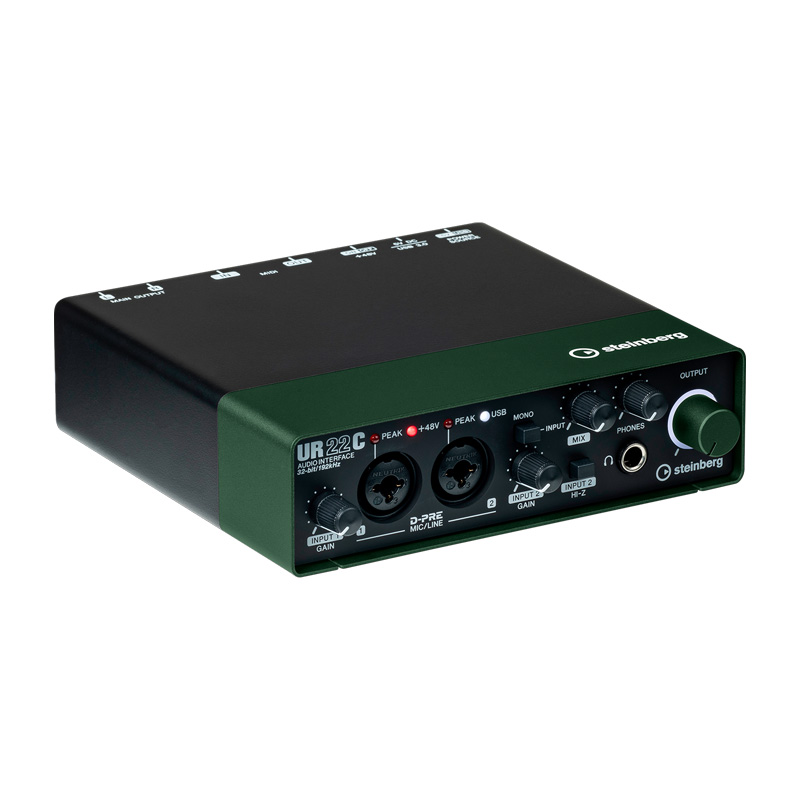 کارت صدا اشتنبرگ Steinberg UR22C Green