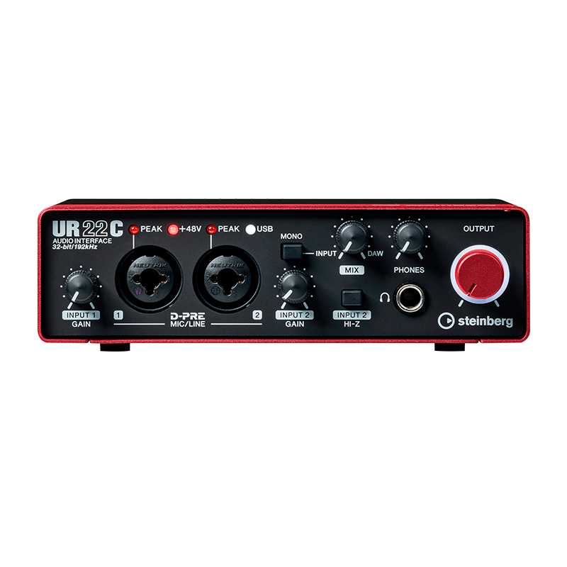 قیمت خرید فروش کارت صدا اشتنبرگ Steinberg UR22C Red