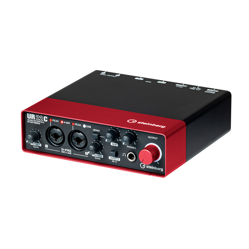 کارت صدا اشتنبرگ Steinberg UR22C Red