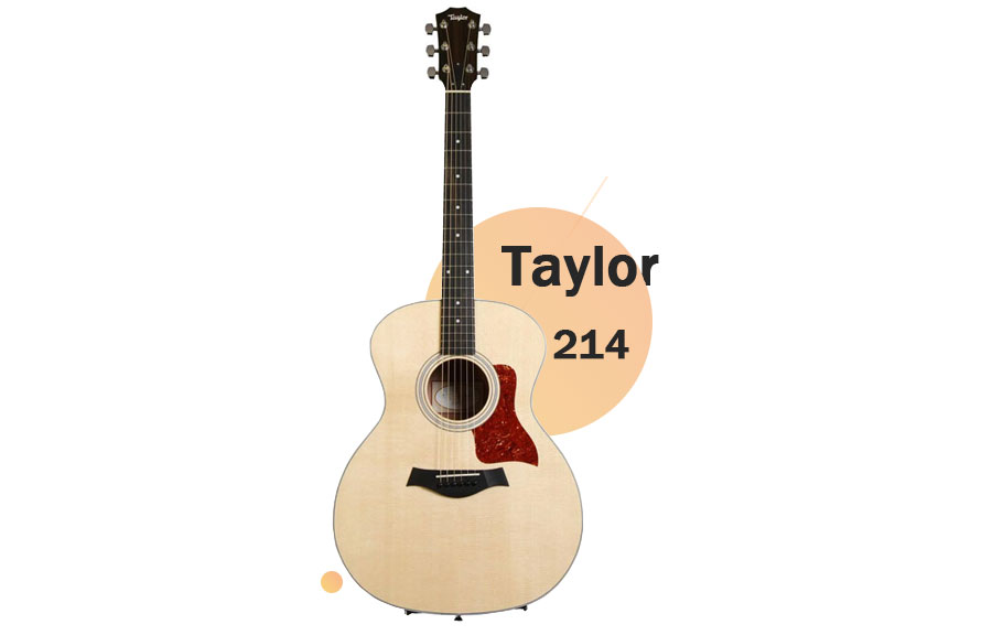 گیتار الکتریک Taylor 214 Grand Auditorium-Natural