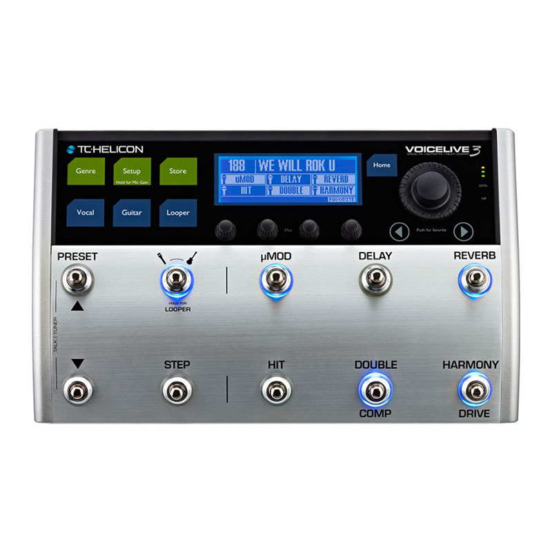 قیمت خرید فروش افکت گیتار الکتریک و وکال تی سی هلیکون TC Helicon VoiceLive 3
