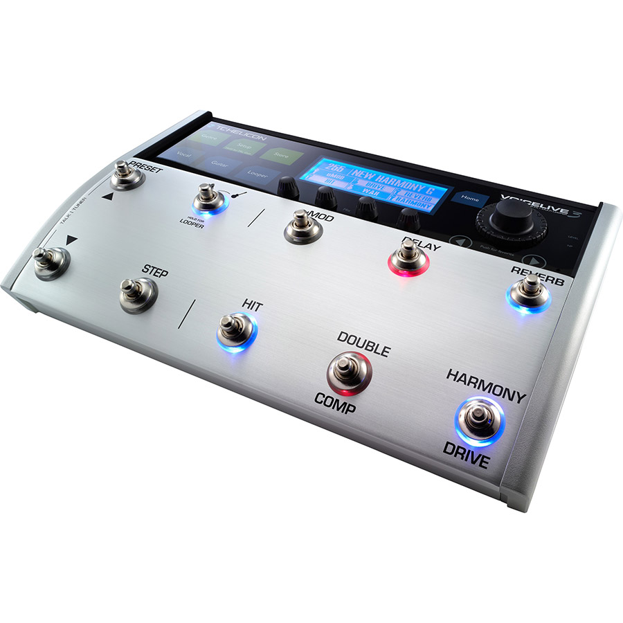 افکت گیتار الکتریک و وکال تی سی هلیکون TC Helicon VoiceLive 3