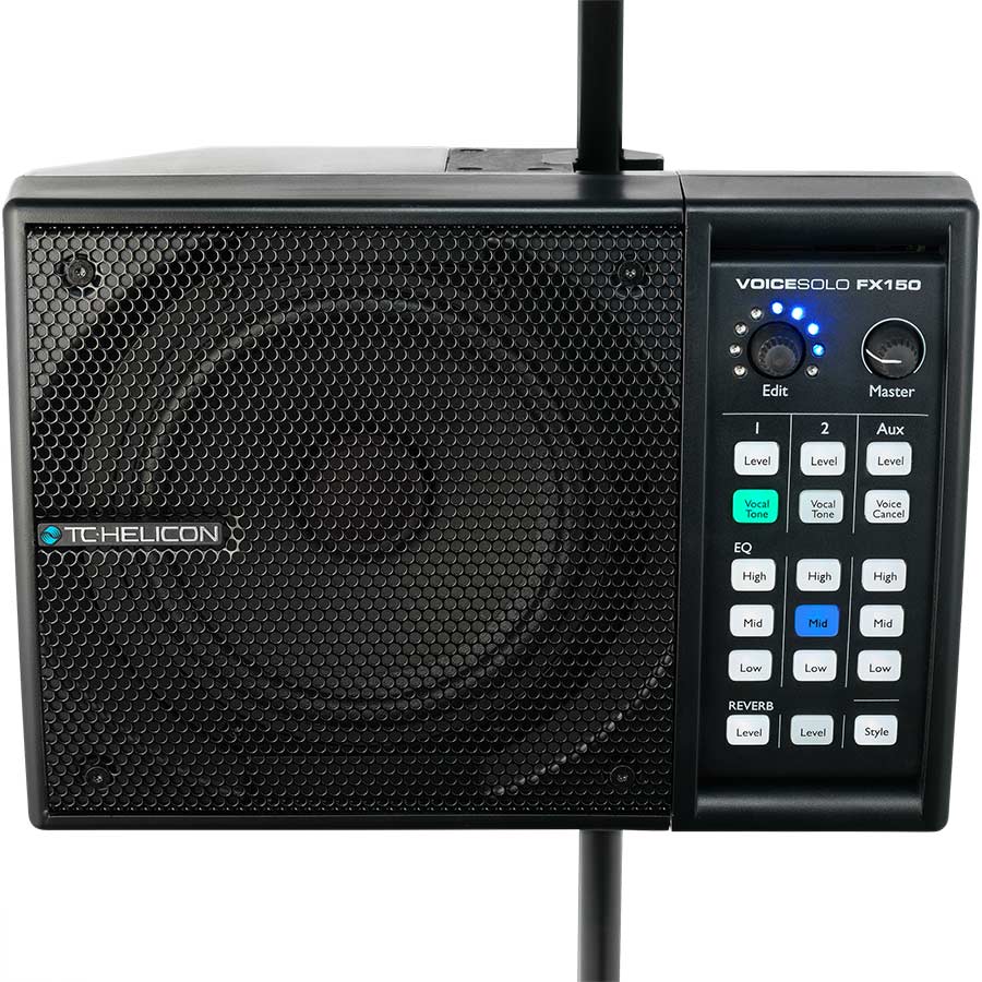 قیمت خرید فروش افکت و اسپیکر اکتیو تی سی هلیکون TC Helicon VoiceSolo FX150