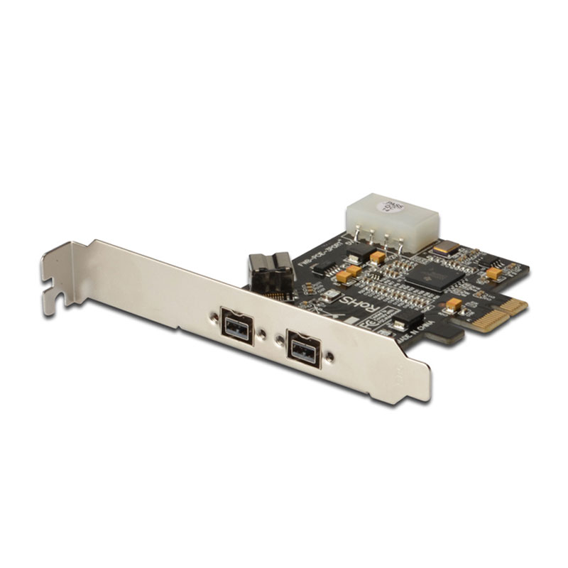 قیمت خرید فروش کارت فایروایر تگزاس اینسترومنت Texas Instruments Firewire PCI-Express 800 2-port