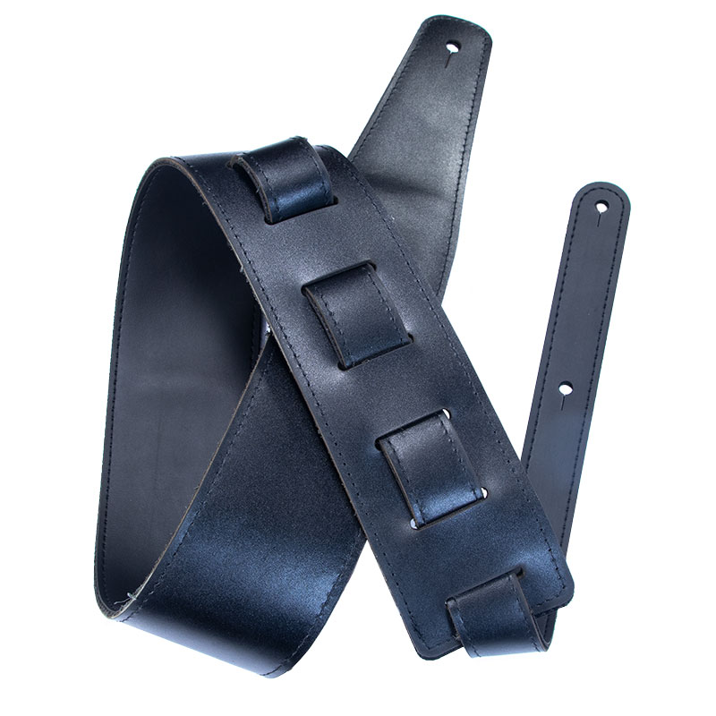 بند گیتار تی ام گروپ TM Group Leather Strap F01 - Black