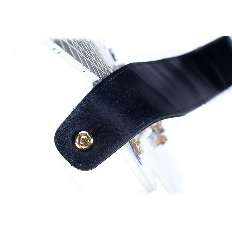بند گیتار تی ام گروپ TM Group Leather Strap F01 - Black