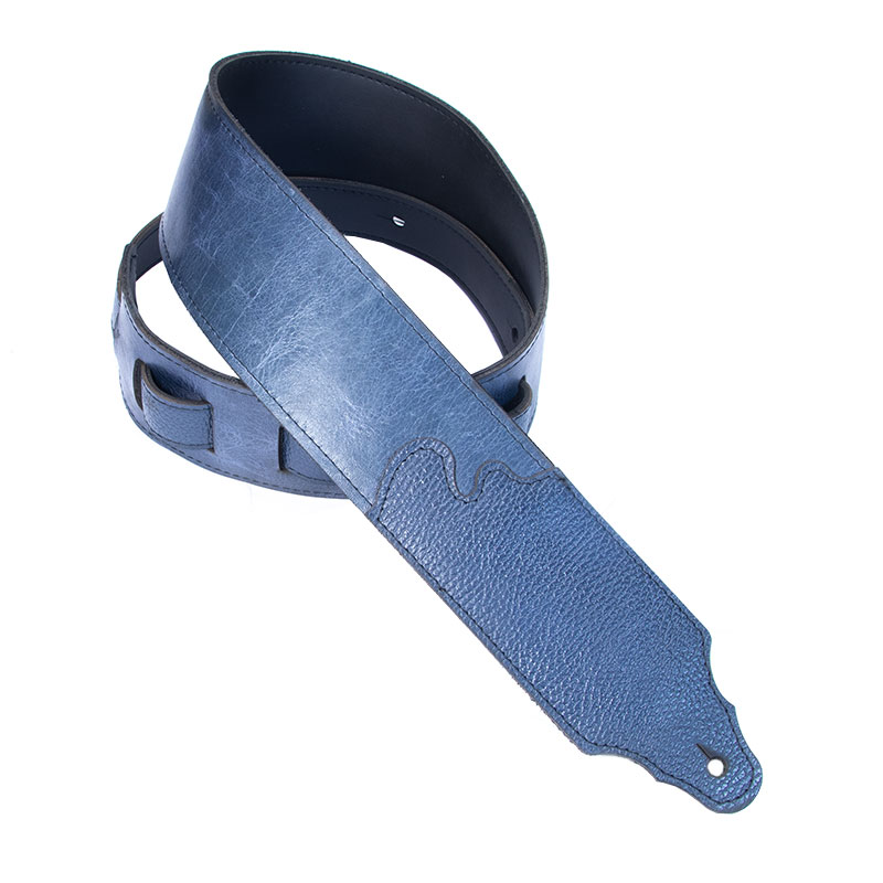 بند گیتار تی ام گروپ TM Group Leather Strap G01 - Dark Blue