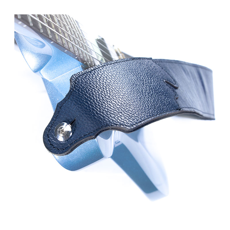 بند گیتار تی ام گروپ TM Group Leather Strap G01 - Dark Blue